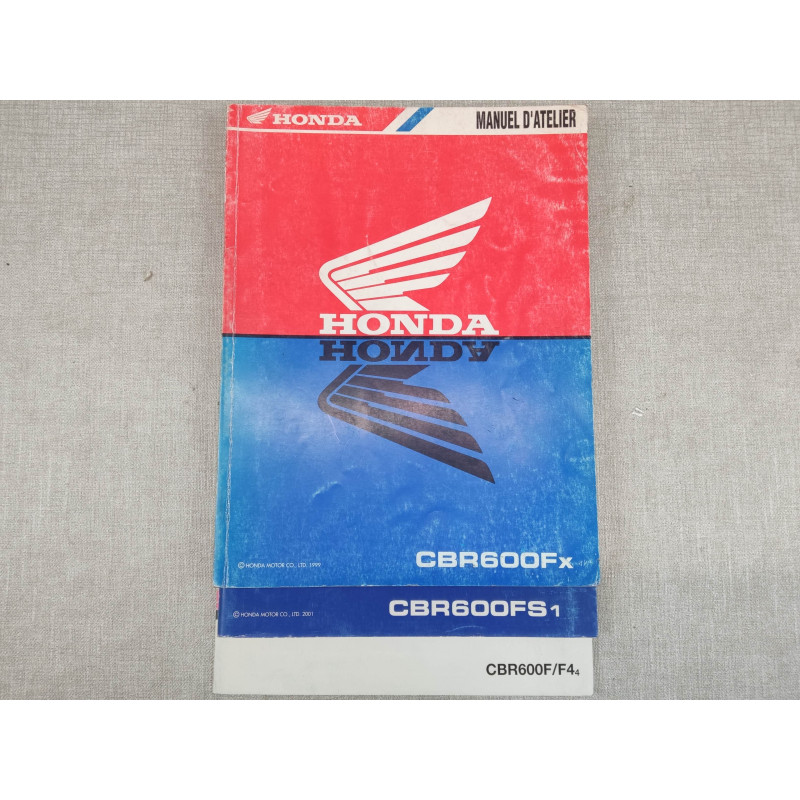 Manuel d'atelier HONDA CBR600Fx édition année 1999 origine HONDA 63MBW00