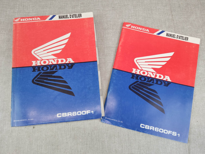 Manuel d'atelier HONDA CBR600F1 édition année 2000 origine HONDA 63MBW50