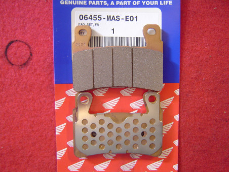 Plaquettes frein avant Honda CBR900 98-99 - Réf. 06455-MAS-E01