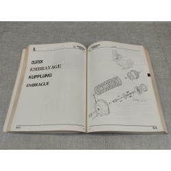 Manuel d'atelier CB650 1978 origine HONDA 6642600