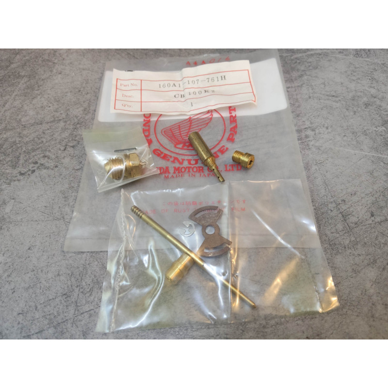 Kit de réparation carburateur CB100 K2 HONDA 160A1-107-761H