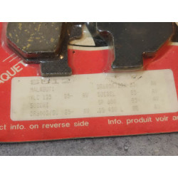 Jeu de plaquettes de frein avant ADAPTABLE DR600 F/G/H/J/K SUZUKI 59100-26870P