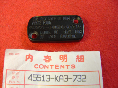 Capot Maître Cylindre Honda CR125 CR250 CR500 CR80 - 45513KA3732
