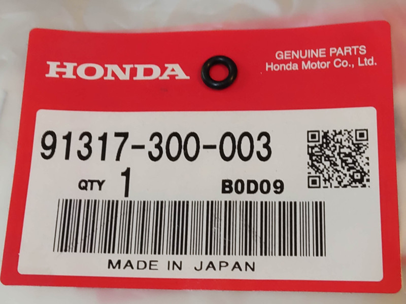 Joint Torique 3.7x1.7mm Honda 91317-300-003
