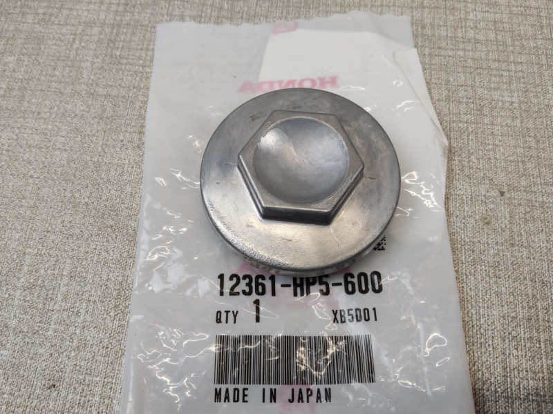 Bouchon reglage culbuteur HONDA CH125 CB400S 12361-HP5-600 idem 12361-KK0-000