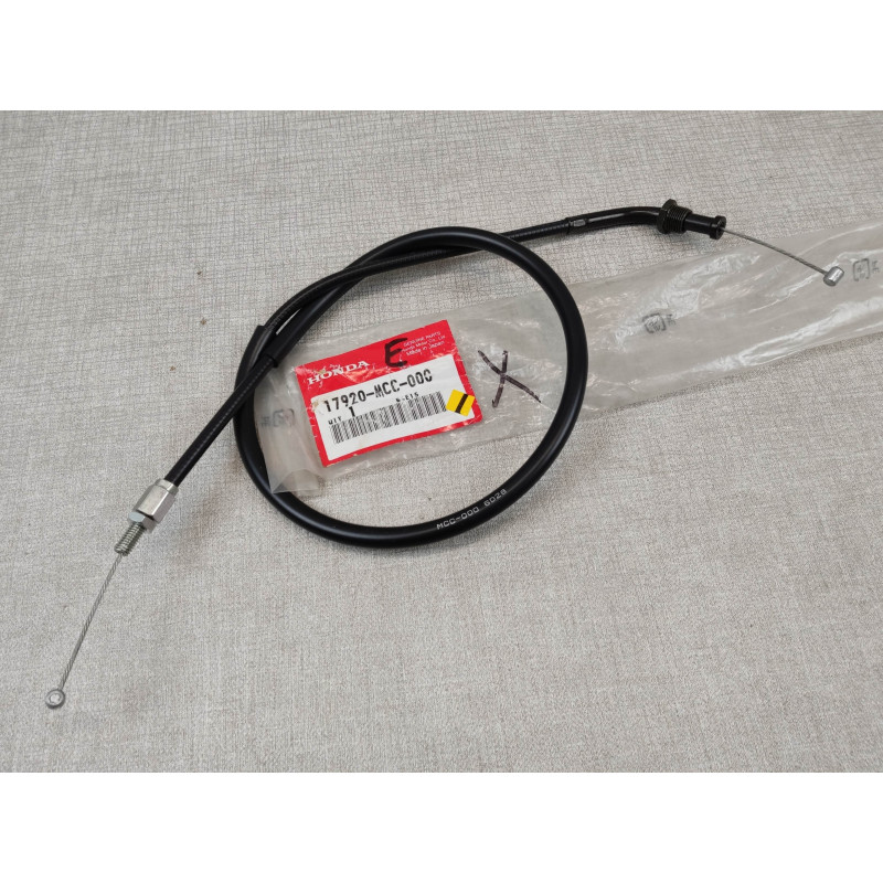 Câble gaz retour CB1100 SF 2000/2001 neuf origine HONDA 17920-MCC-000