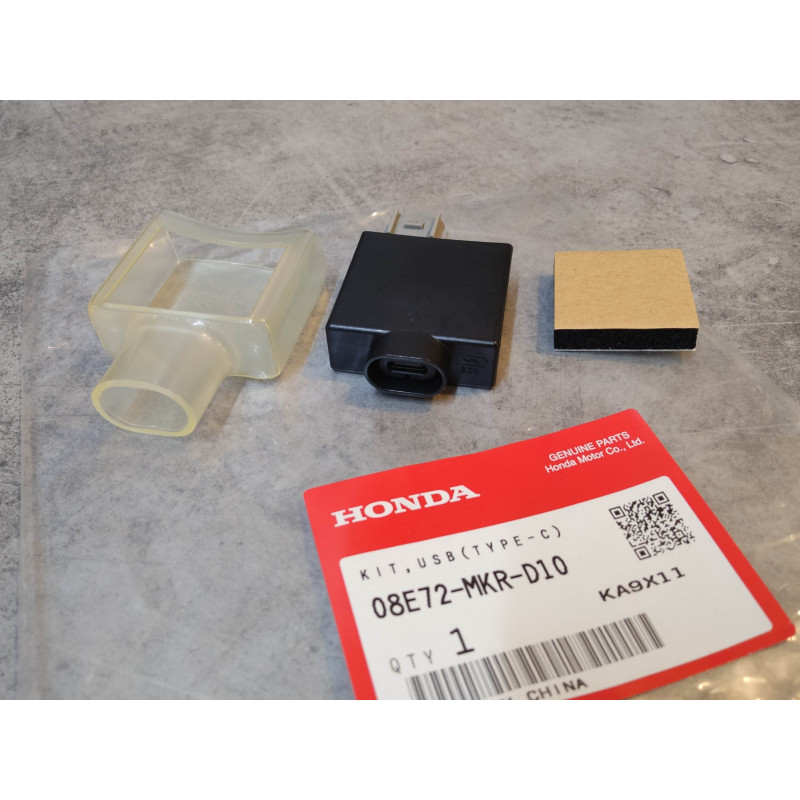 Kit prise USB type C CBR650 R/RA/RR CBR1000 RR HONDA 08E72-MKR-D10