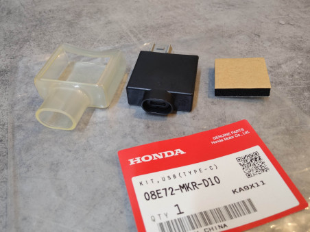 Kit prise USB type C CBR650 R/RA/RR CBR1000 RR HONDA 08E72-MKR-D10