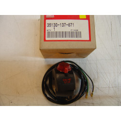 Commodo coupe-circuit Honda XL125K2 XL70 - Réf. 35130137671