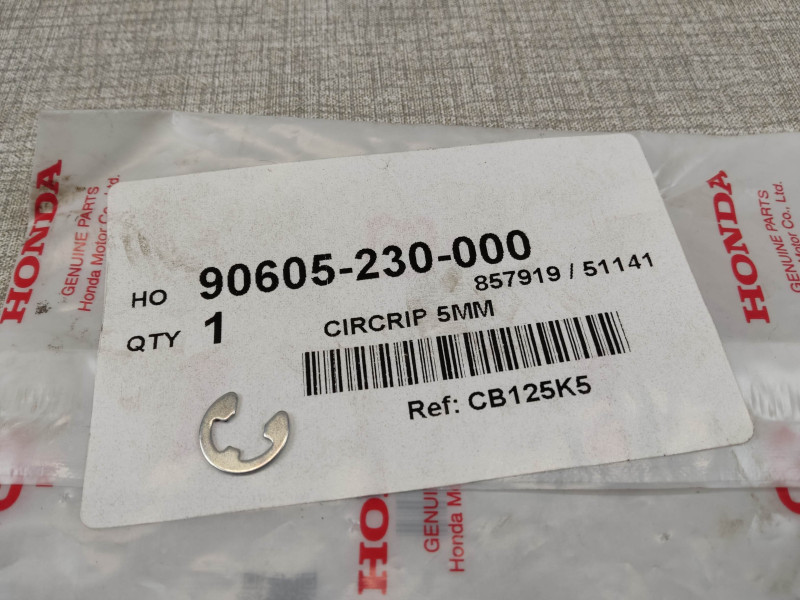 Circlip 5mm Honda 90605-230000 | Pièce détachée moto
