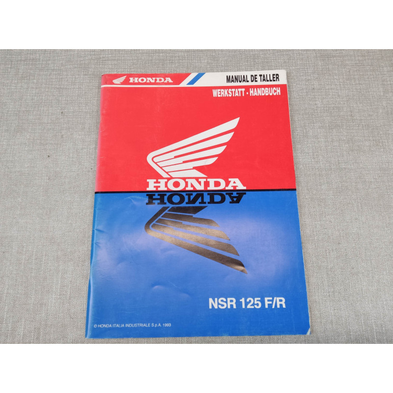 MANUEL DU CONDUCTEUR (supplément) HONDA NSR125 F/R 1993 68-KBS-B20