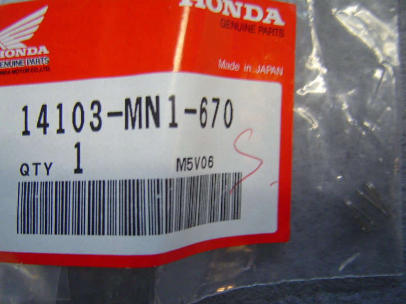 Ressort rouleau décompresseur Honda - Réf. 14103MN1670