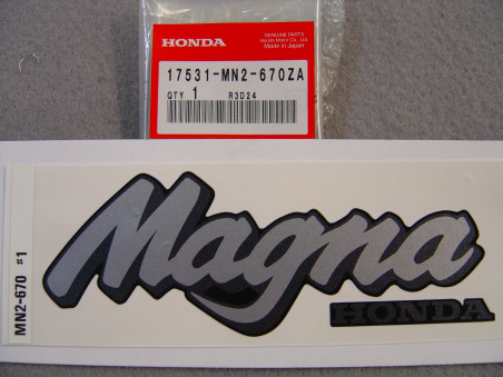 Décor autocollant réservoir Honda VF750C 1988 - Réf. 17531MN2670ZA