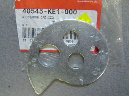 Excentrique tension roue AR Honda MTX NX CLR - 40545KE1000