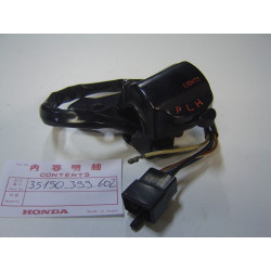 Commodo droit CB125T-T2 Honda - Réf. 35150-399-602