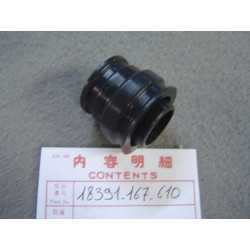 Joint caoutchouc échappement Honda MT80SA MT50 - Réf. 18391167610