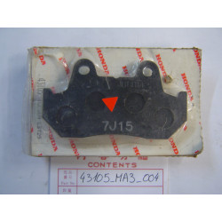 Plaquette de frein Honda 43105MA3004 — vendue à l'unité