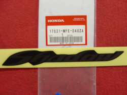 Décor autocollant réservoir Honda VT750C2 2007 - Ref 17531MFED40ZA