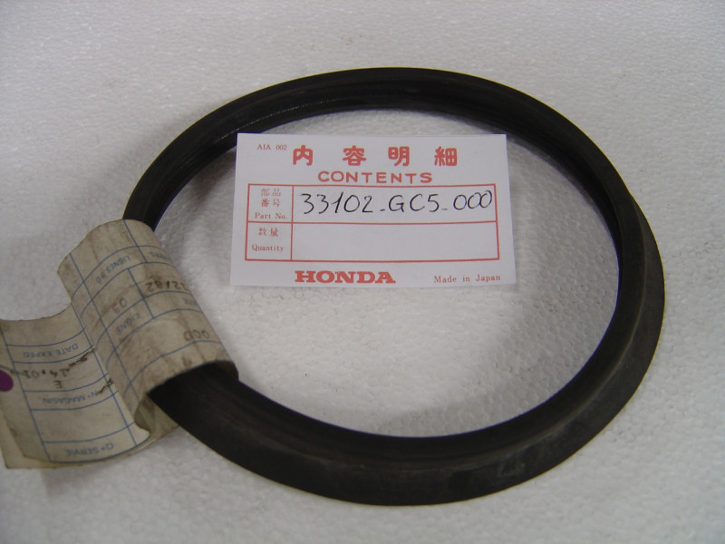 Joint caoutchouc phare Honda MTX50SE TL125 - Réf 33102GC5000