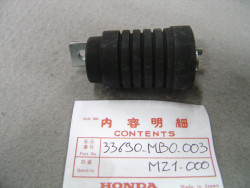 Tige de clignotant AV/AR de VF750SC/SD HONDA 33690-MB0-003  33690-MZ1-000