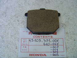 Plaquette de frein A de GL1000 CB750F2 CB750/900FZ FA idem 45105410026 451