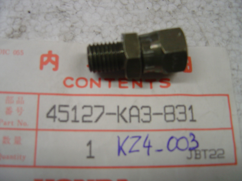 Embout fileté durit frein Honda 45127KA3831