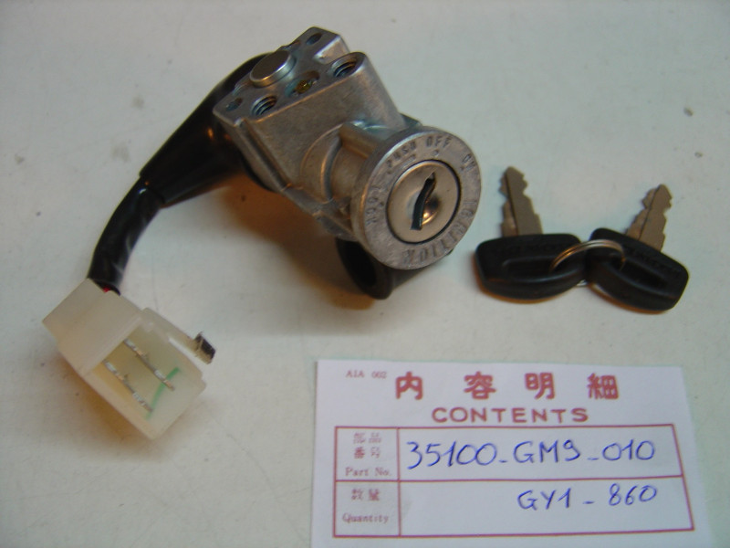 Contacteur à clefs Honda SA50 Vision 91-94 – Réf. 35100GM9010