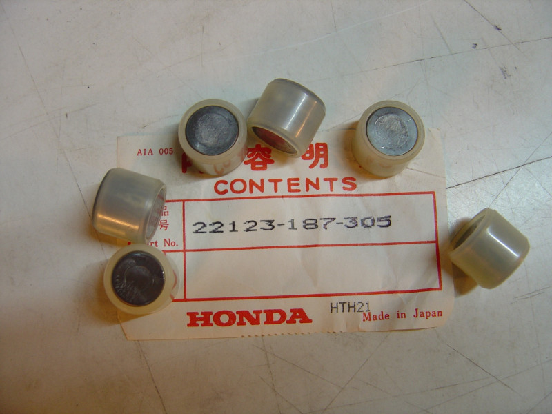 Kit 6 Galets Embrayage Honda 50cc – Réf. 22123-187-305