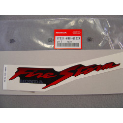 Sticker Réservoir Droit Honda VTR1000FW/FX – Réf. 17521-MBB-G00ZA