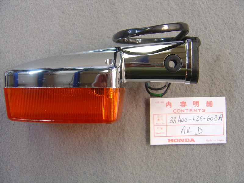 Clignotant Avant Droit Honda CB650 CB750KZ - Adaptable