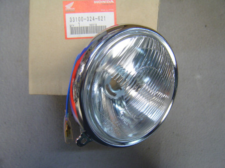 Optique Phare 6V 25/25W Honda CB125S CG125 - Réf 33100324621