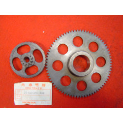 Kit pignon roue libre démarreur Honda CX400 500 650
