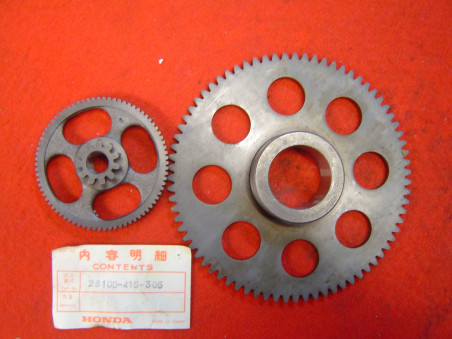 Kit pignon roue libre démarreur Honda CX400 500 650