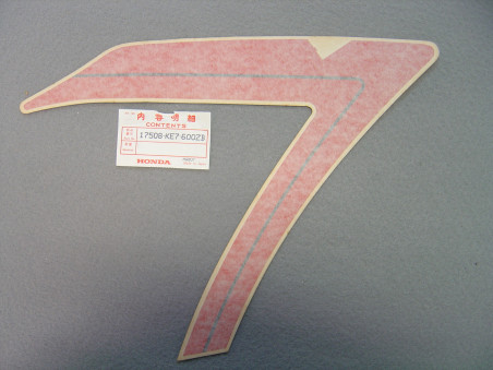 Décor autocollant réservoir droit Honda VF400FD 83 Type 2