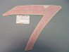 Décor autocollant réservoir droit Honda VF400FD 83 Type 2