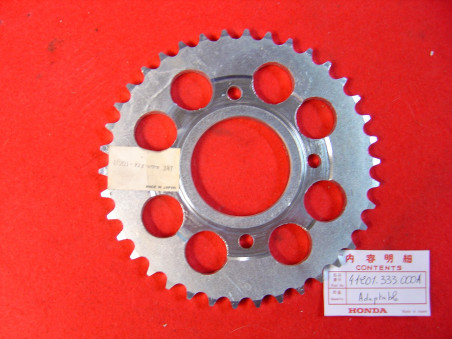 Couronne 38 dents Honda CB350 Four - Roue AR Adaptable