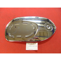 Flanc chromé réservoir droit Honda C200 – Réf. 17640-030-000