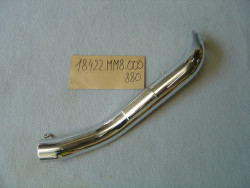 Protection sur pot d'échappement (cylindre AR) de 1100VTC 87-95 valeur honda 1