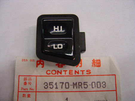 Bouton code phare Honda PC800 89 – Réf. 35170MR5003