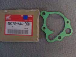 Joint papier de couvercle de pompe à eau de CR250R 84 HONDA 19229-KA4-308