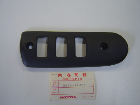 Grille Pot Échappement Honda XL125S 79-85 | Réf. 18333437000