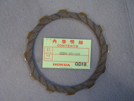 Disque Garni Embrayage Honda CB750 Four GL1000 - Réf 22201371000
