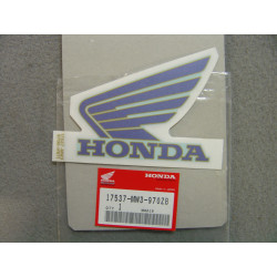Autocollant réservoir gauche Honda CB750F2 Sevenfifty - Réf. 17537MW3970ZB