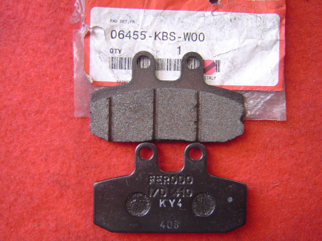 Plaquettes frein avant Honda NSR125 CA125 CM250 Rebel