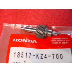 Arbre pivot gauche valve échappement Honda CR125R 90/99