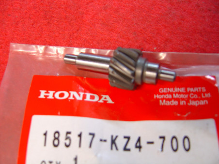 Arbre pivot gauche valve échappement Honda CR125R 90/99