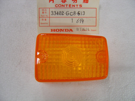 Cabochon clignotant AV droit Honda C90 Cub - 33402GC8613