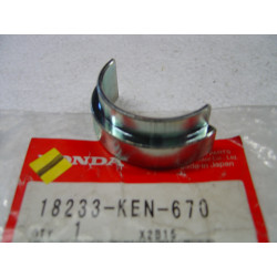 Demi lune d'échappement Honda CMX250C3 CA125V - 18233KEN670