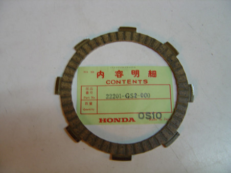 Disque garni embrayage Honda CR80R CR85R – Réf. 22201GS2000