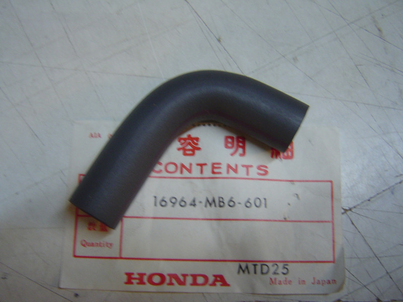 Durit montage carburateurs Honda VF1000F - 16964MB6601